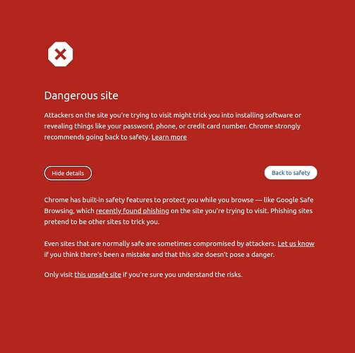 security error